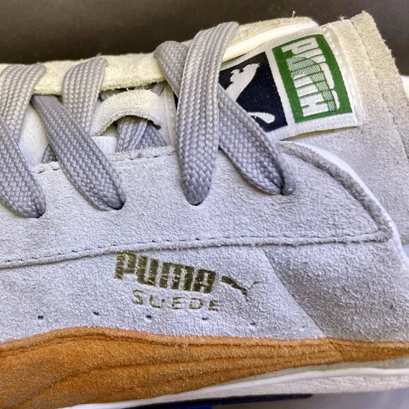 Puma Suede Archive Eco Gray Violet Harvest Pumpkin Mens Size 14 main image 13